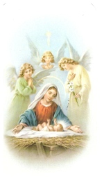 Szűz Mária a kis Jézussal és angyalokkal