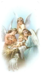 A kis Jézus angyalokkal