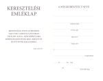 Keresztelési emléklap