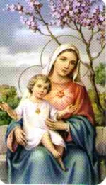 Mária Szíve (kis Jézussal) - ÚJ